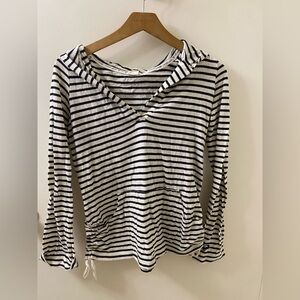 Roxy V-Neck Hoodie Top